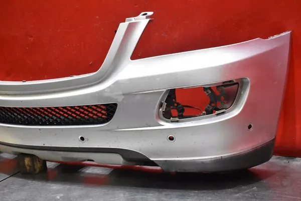 Paraurti anteriore argento PDC Mercedes ML W164 05-08 OEM image 2