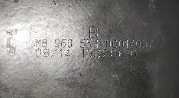 BASE DE SUPPORT CABINE MERCEDES ACTROS MP4 OEM 1234567 image 4