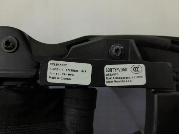 Porsche Cayenne III Kattoverho OEM 9Y3877307 image 6
