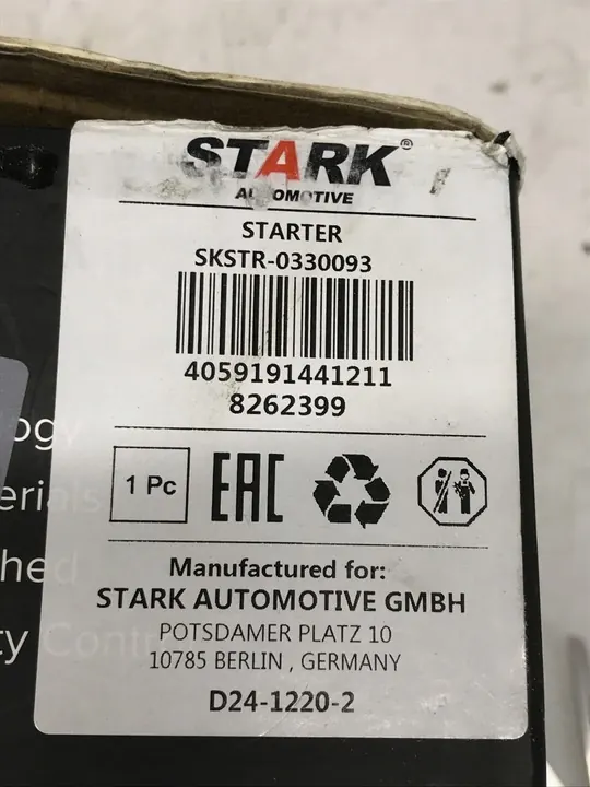 Arrancador Stark para Mercedes W168 W414 W169 W245 image 8