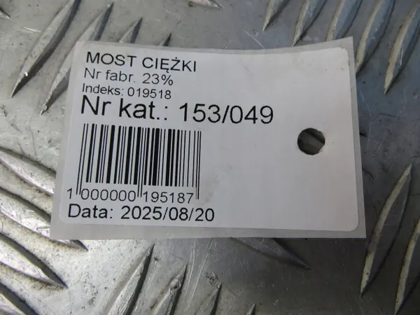 Audi Q3 8U 2.0D bakaxelbalk OEM 0BS525010C image 8