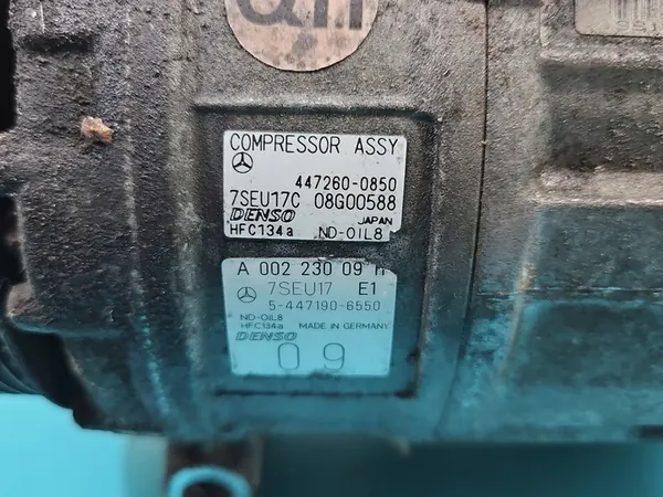 Compresor de Aire Acondicionado Mercedes W221 OEM 447260-0850 image 6