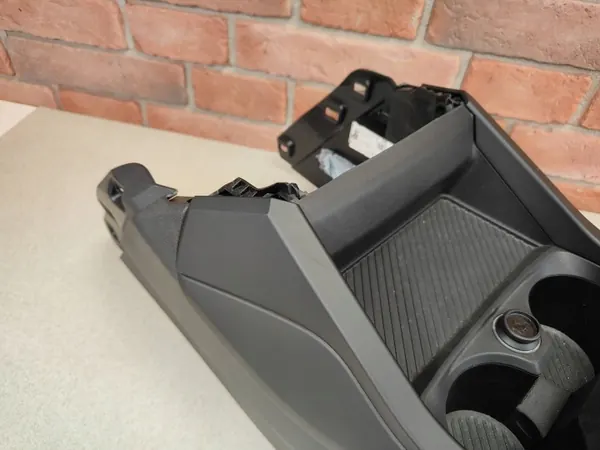Mittkonsol armstöd OEM 5A8CCE6 blå söm BMW 1 F70 image 7