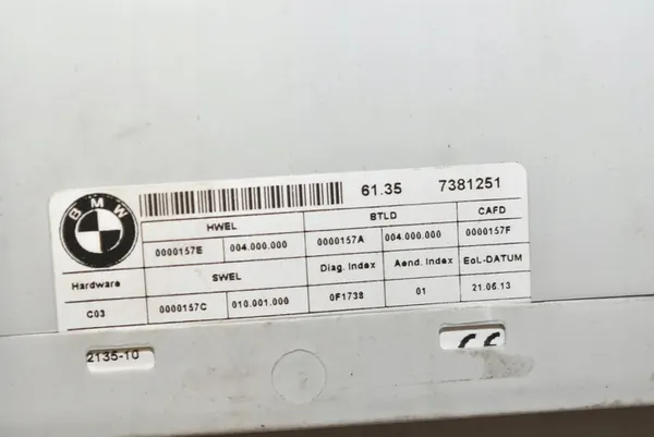 Automatiskt bagageöppningskit BMW 3 Gran Turismo (F34) OEM image 6