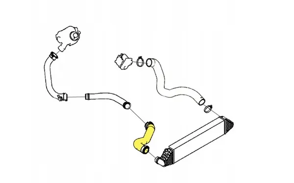 Mitsubishi OE 1505A567 Manguera de Enfriamiento de Aire image 5