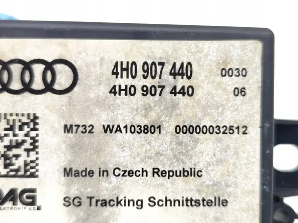 Módulo de controlo telemático Audi A8 OEM 4H0907440 image 7