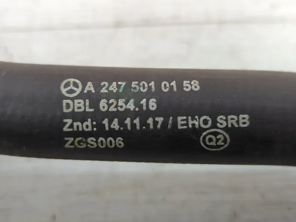 Mercedes-Benz vesiputki OEM A2475010158 - Käytetty image 5