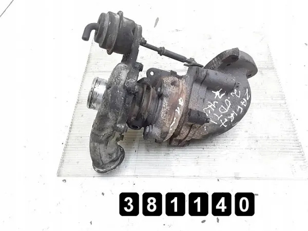 Turbocompressor Opel Zafira 2000 DTI 74KW usado image 2
