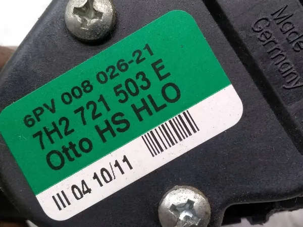 Gaspedaal Positiesensor VW Transporter T5 7H2721503E image 6