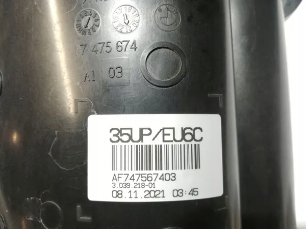 Filtre à charbon actif BMW OEM 7475674 pour série G image 5