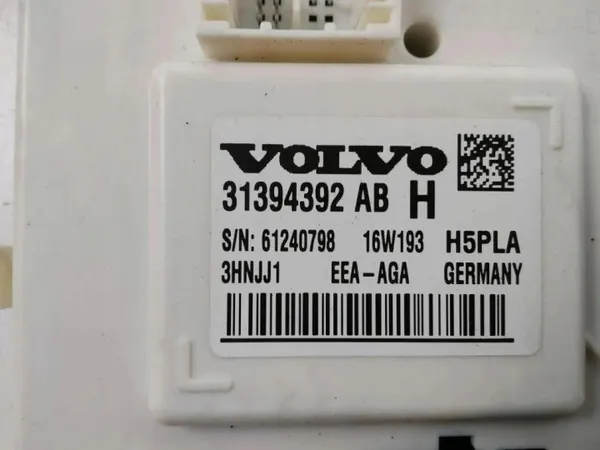 Volvo S90 Mukavuusmoduuli OEM 31394392 - Käytetty image 4