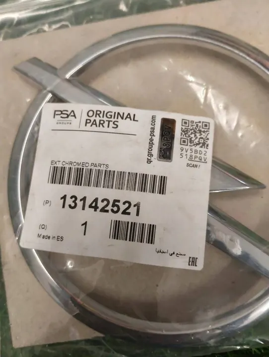 Emblema Frontal Opel Astra H 13142521 image 3