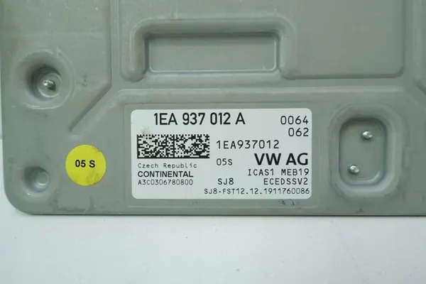 VW ID3 Comfort Gateway Module OEM 1EA937012A image 4