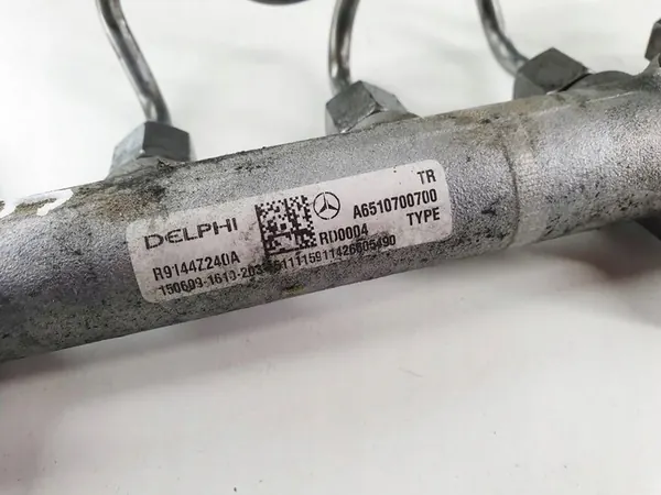 Brandstofrail Mercedes C-Klasse W205 15r C250 2.2 CDI A6510700700 image 6