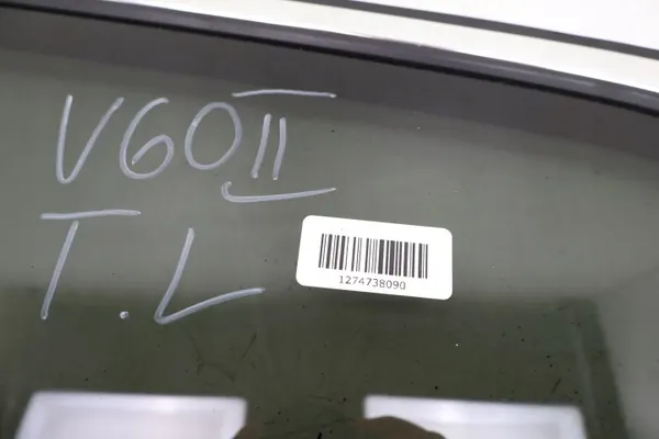 Volvo V60 II vasen kori-ikkuna OEM 1274738090 image 10