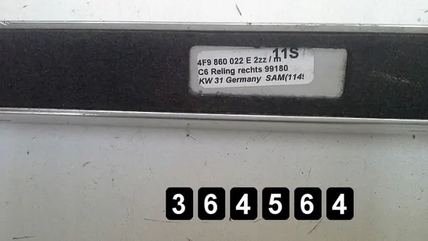 Baguageira Audi usada OEM AM-364564 para A6 image 5