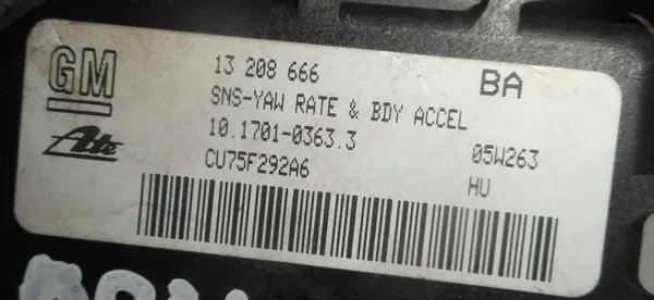 Opel ESP-Sensormodul OEM 13208666 - Gebraucht image 3