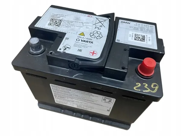 AGM Start-Stop Batterie OEM 9878489 12V 60Ah image 2