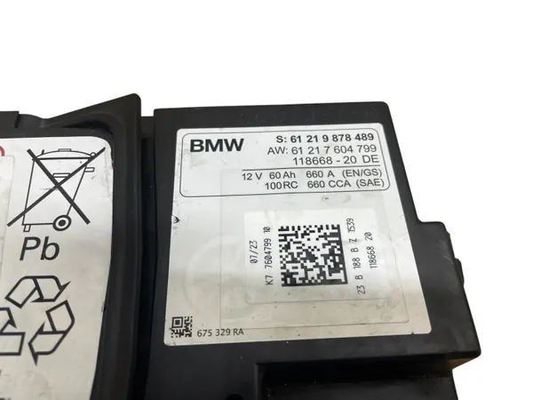 AGM Start-Stop Batterie OEM 9878489 12V 60Ah image 4