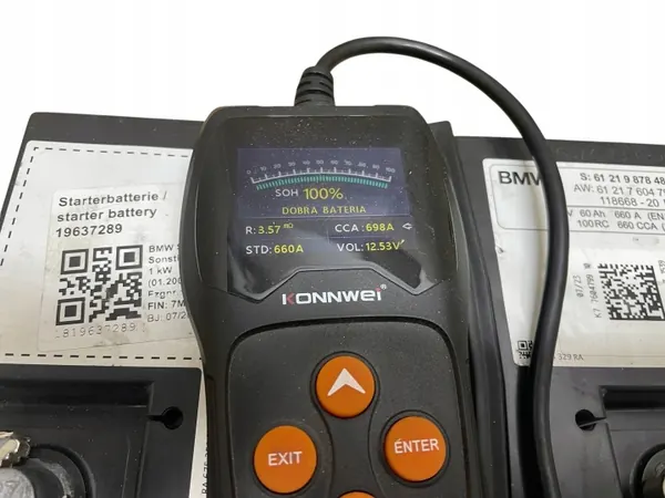 AGM Start-Stop Batterie OEM 9878489 12V 60Ah image 6