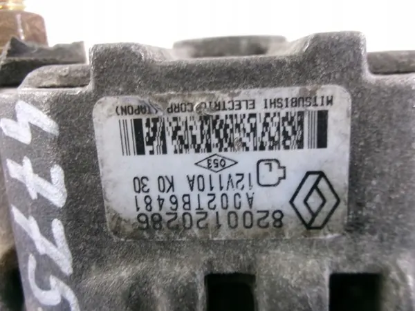 RENAULT CLIO II 1.5dCi Vaihtovirtageneraattori A002TB6481 image 6