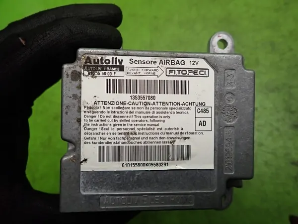 Airbag-sensor OEM 1353557080 voor Fiat Fiorino III image 3