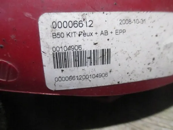 Vänster bakdimljus OEM 00006612 Citroen C4 I image 5