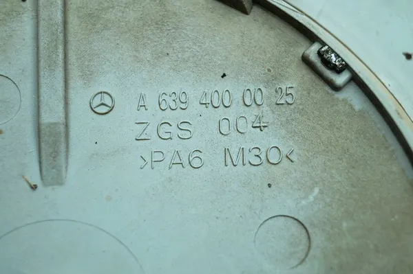 Cache-roue Mercedes 16" Argent image 5
