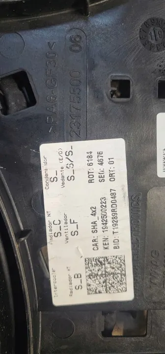 VW Sharan Ventilatorhuis OEM 7N0121205F - Gebruikt image 4