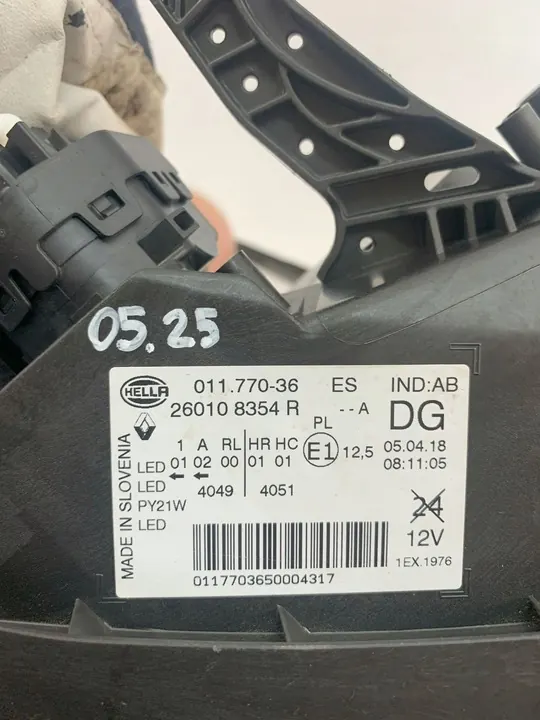 Oikea ajovalo Renault Kadjar FL 18-22 LED PURE VISION 260108354R image 4