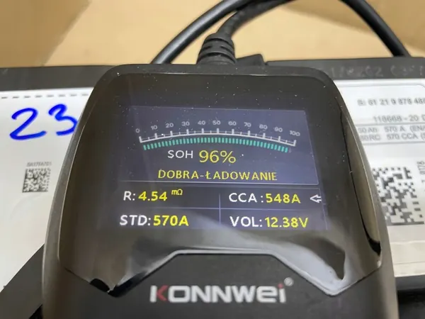 AGM Start-Stop Akku OEM 9878488 12V 50Ah image 6