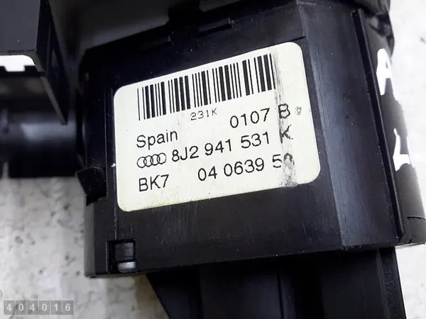 Interrupteur Audi TT 2008 8j2941531k image 5