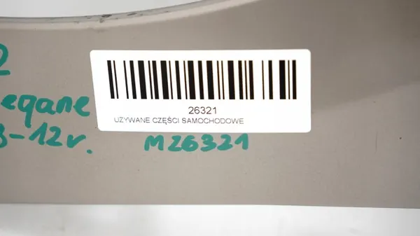 Para-lama dianteiro esquerdo OEM 371116452 para Renault Megane III image 10