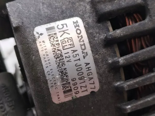 ALTERNATOR Honda City V 1.3 I-DSI 2007-2013 AHGA77 image 4