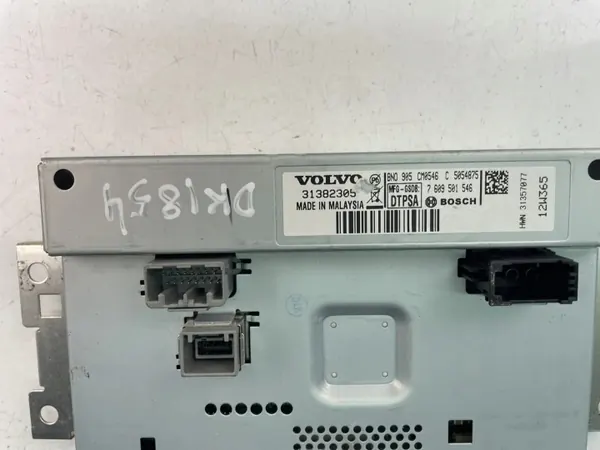 Écran de navigation Volvo V60 OEM 31382305 2011 image 3