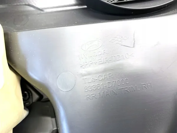 OEM LORK-2065-115212 Höger Bakdörrsbeklädnad Hyundai Tucson image 5