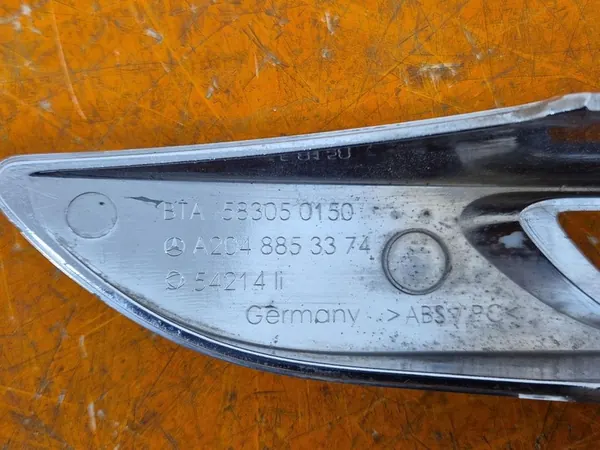 MERCEDES GLK W204 12-15 Rivestimento Paraurti Anteriore A2048853374 image 9