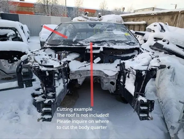 Bentley Bentayga 2017 etu oikea lokasuoja OEM 287176 image 2