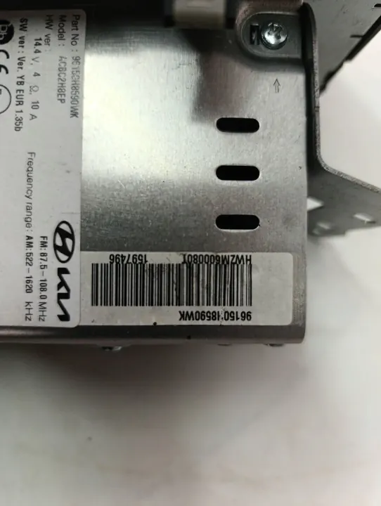 Rádio Kia Rio IV Lift OEM 96150H8590 - Usado image 6
