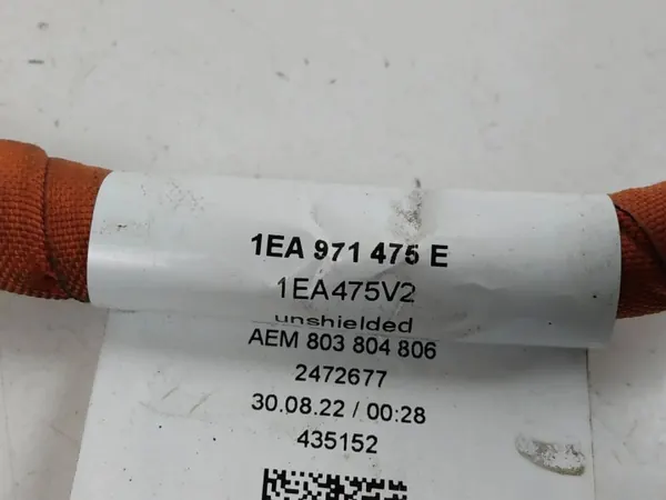 Cable Alta Tensión Skoda Enyaq iV OEM 1EA971475E image 3