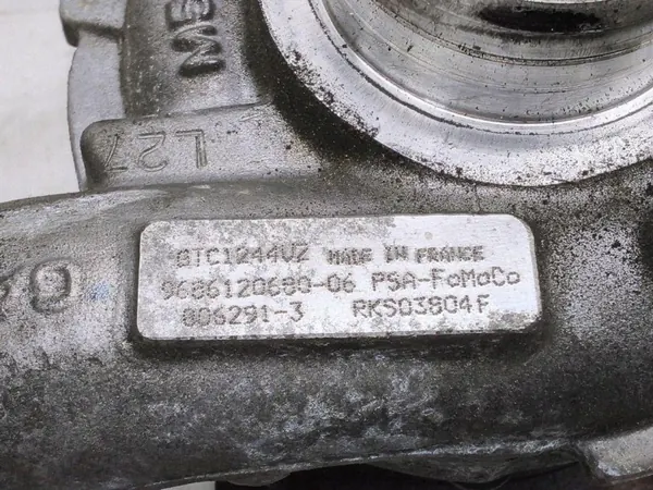 Turbocharger VOLVO V70 III GTC1244VZ 1.6L 84kW image 4