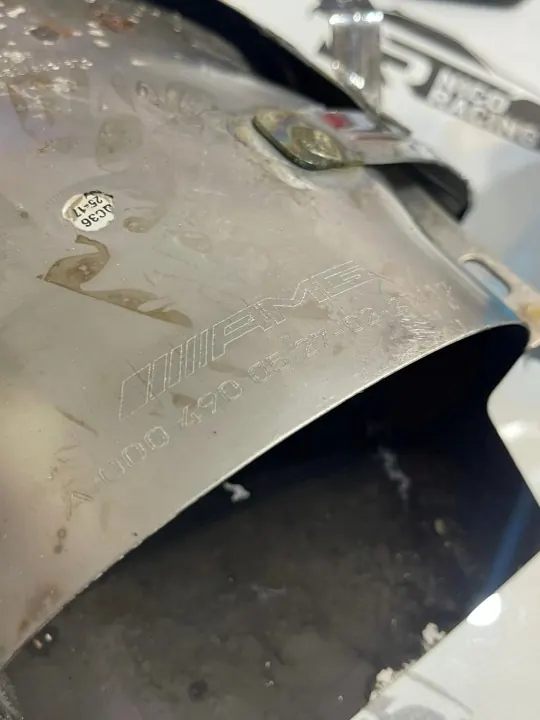 Mercedes avgasrörsspetsar OEM A00049006 A00049005 image 4