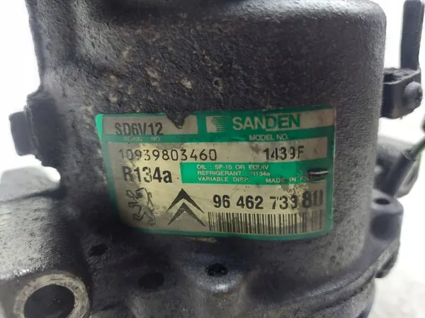 Compresseur Climatisation OEM 9646273380 pour Citroen image 6
