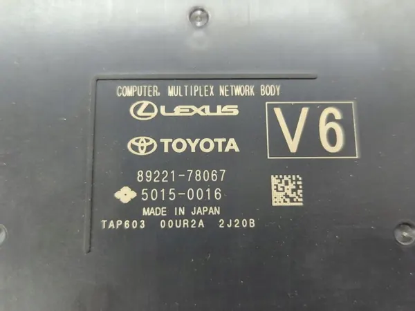 Módulo Confort Lexus NX OEM 89221-78067 image 6