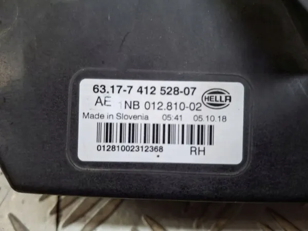 Faro derecho LED DRL BMW OEM 7412528 para X3 G01 image 5