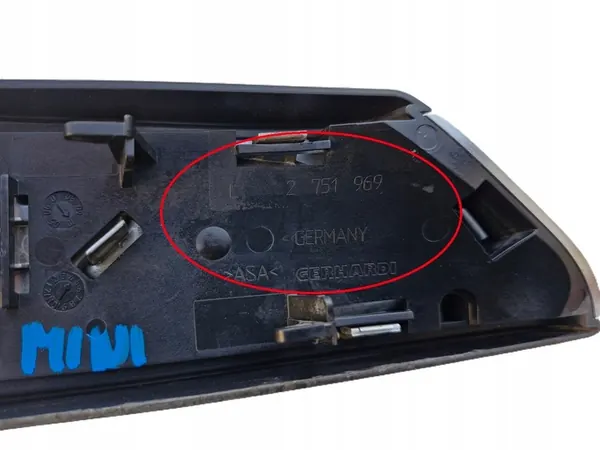 Vasen lokasuojaindikaattori MINI COOPER S R55 R56 R57 2751969 image 3