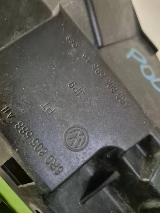 VW Volkswagen Polo V Frontverstärkung 6R0805588AH image 6