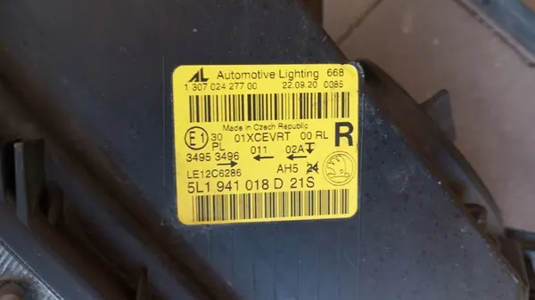 SKODA YETI LIFT 2013- FAROL BI-XENON DIREITO 5L1941018D image 3