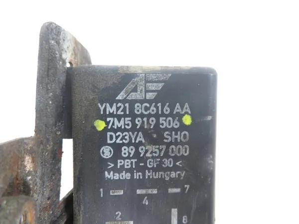 VW Sharan I Tuulettimen Ohjain 1.9 TDI 7M5919506 image 2