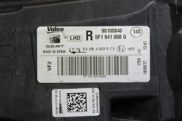 SEAT LEON IV 5F1 17- Farol LED Direito 5F1941008G image 9